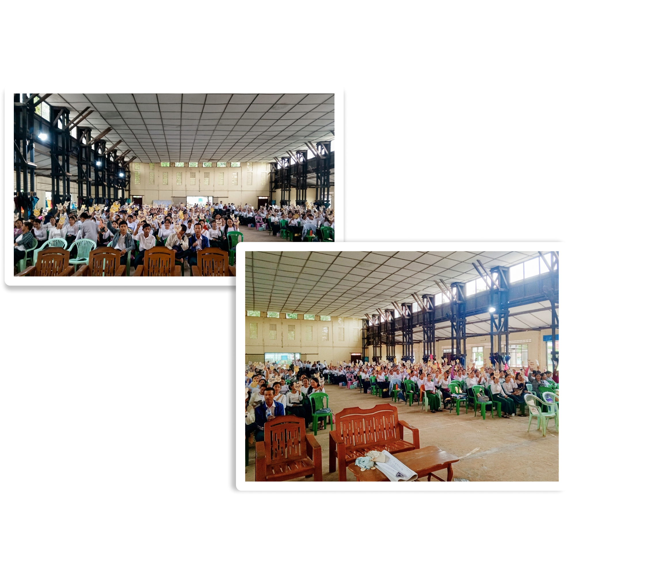 Teaching aids donation